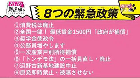 山本太郎（れいわ新選組代表）街頭記者会見 大分市 2019年10月28日