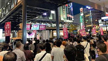 【れいわがｷﾀ━(ﾟ∀ﾟ)━! 山本太郎 ソーシャルディスタンス街宣】JR大阪駅御堂筋北口前 2020年10月3日(土)17時