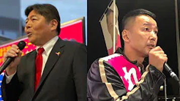 【れいわが群馬にｷﾀ━(ﾟ∀ﾟ)━! 】前橋駅北口 ゲスト：前衆議院議員 宮崎タケシ 山本太郎 ソーシャルディスタンス街宣 10月16日 17時